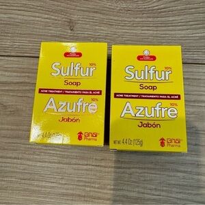 NWT 2pk Sulfur Soap